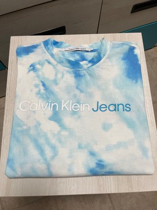 Camiseta Calvin Klein Jeans Tie-Dye Talla L
