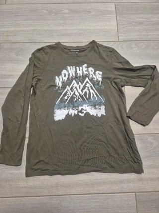 Camiseta Manga Larga Estampada
