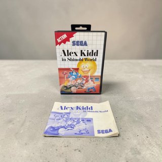 Alex Kidd In Shinobi World | Sega Master System