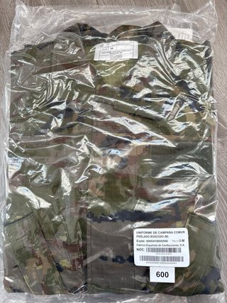 Uniforme Campaña Boscoso Pixelado Talla 3M