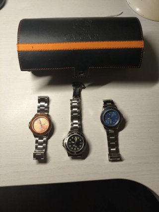 Set de 3 Relojes Calgary