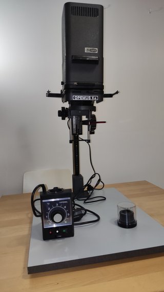 Ampliadora Meopta Opemus + Objetivo + Temporizador