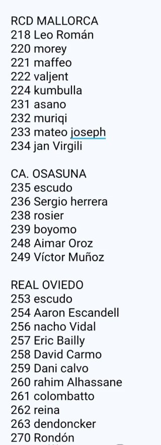 LA LIGA ADRENALYN XL 2025 2026 Cromos