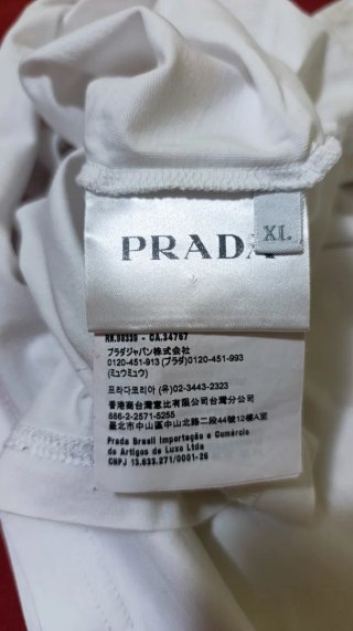 Camiseta Prada Blanca