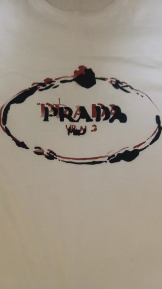 Camiseta Prada Blanca