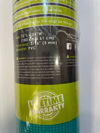 Tapete de Yoga ProsourceFit Mandala Novo