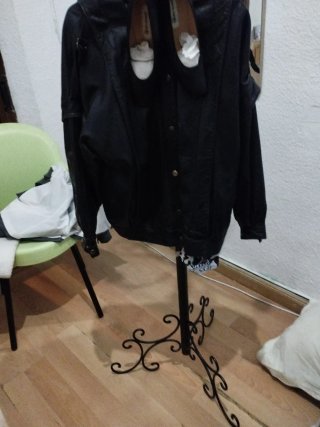Chaqueta Piel y Zapatos Talla 38