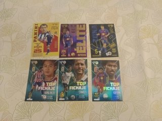 Lote de 6 Cromos Panini Liga Este