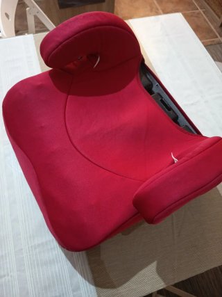 Alzador de coches rojo