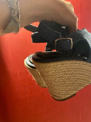Cuñas Denim con Plataforma