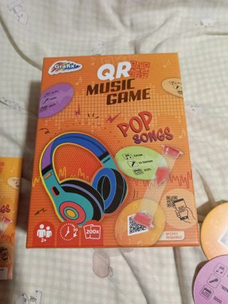 Juego de Mesa QR Music Game Pop Songs
