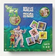 Juego de parejas Planet 51