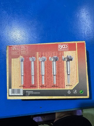 Juego brocas Forstner BGS Technic 5 pzs