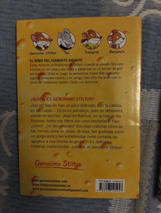 Lote de 3 libros de Geronimo Stilton