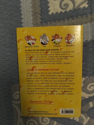 Lote de 3 libros de Geronimo Stilton
