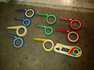 Lote de 7 cubrecadenas de bicicleta
