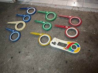 Lote de 7 cubrecadenas de bicicleta