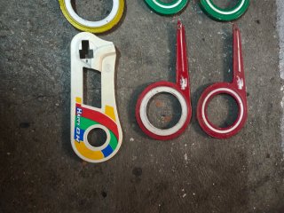 Lote de 7 cubrecadenas de bicicleta
