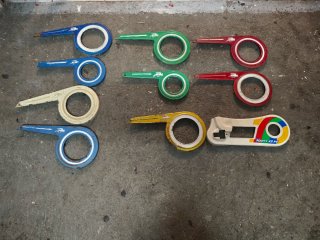 Lote de 7 cubrecadenas de bicicleta