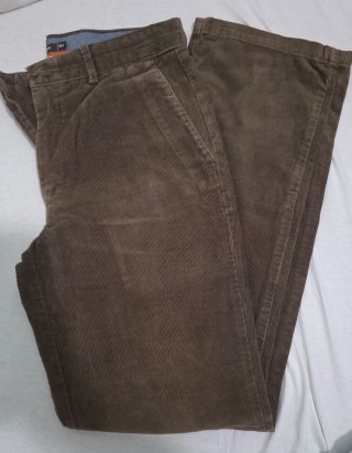 Pantalones Dockers Pana Marrón 32/34