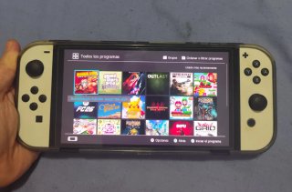 Nintendo Switch OLED Blanca muchos juegos
