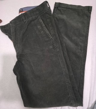 Pantalones Dockers Pana Verde Oliva 32/34