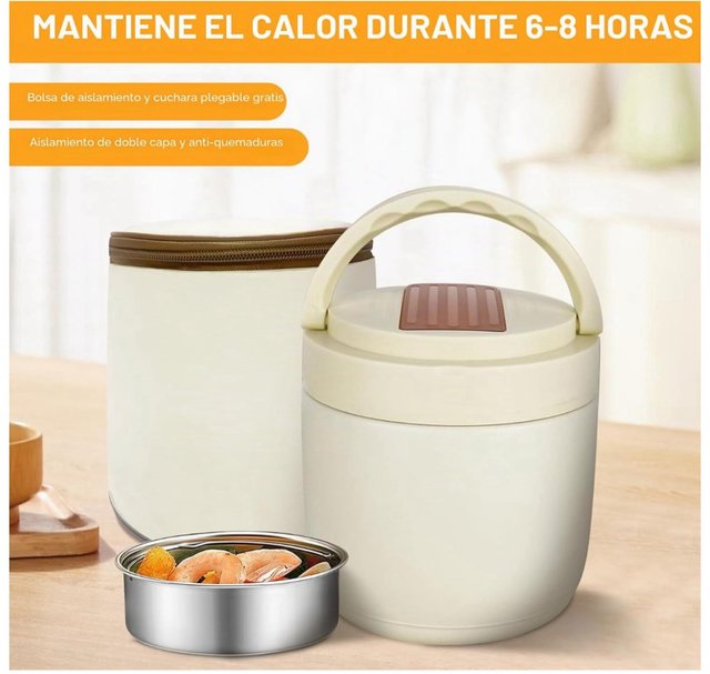 Termo para Comida 1500 ml con Recipiente