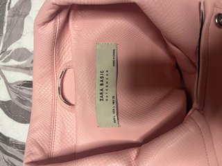 Chaqueta Zara Rosa Talla L