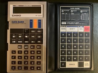 Calculadora Casio PF-3000 Data Bank