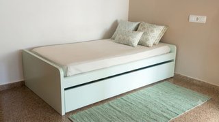 Cama Nido Verde Claro 190 cm