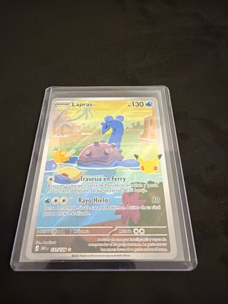 Carta Pokémon Lapras 131/128