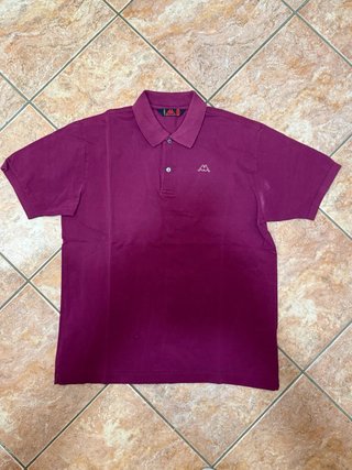 Polo Kappa color borgogna