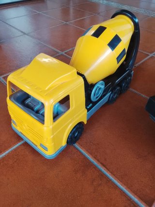 Camión Dumper y Hormigonera Juguete