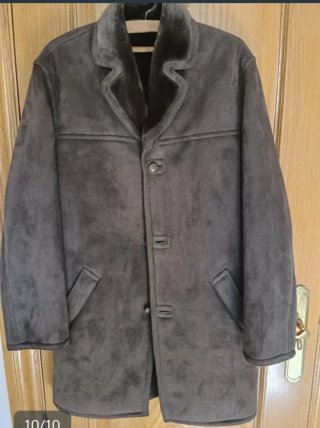 CHOLLO!!!!! Chaquetón Abrigo Marrón