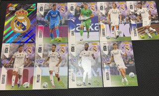 Lote 9 Cromos Real Madrid Megacracks 2026-2027