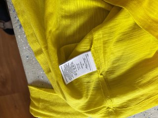 Camiseta American Vintage verde-amarillo