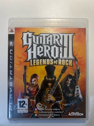 Guitar Hero III Legends of Rock PS3