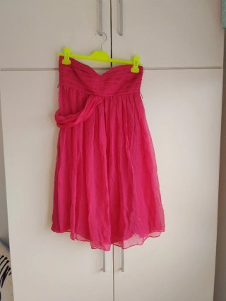 Vestido Zara rosa Talla XS Con etiqueta.
