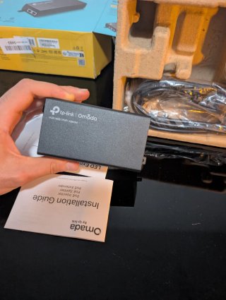 TP-Link Omada Gigabit PoE+ Injector POE160S