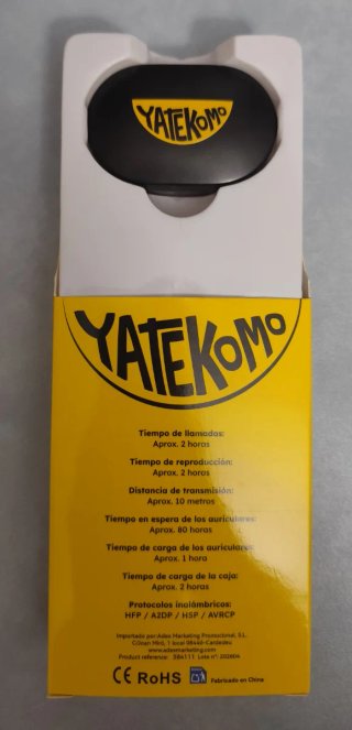 Auriculares inalámbricos Yatekomo
