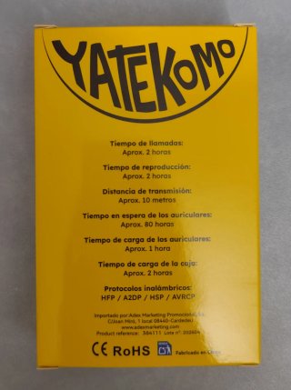 Auriculares inalámbricos Yatekomo