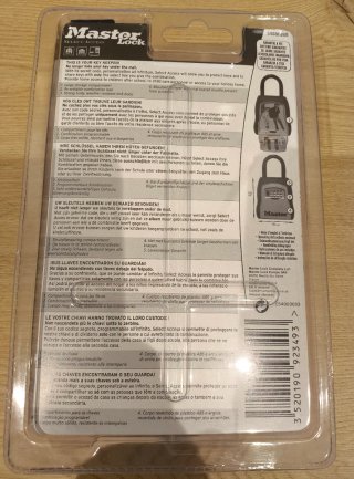 Master Lock 5400D Caja Fuerte Llaves