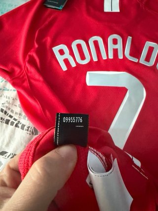 Camiseta Ronaldo Manchester United