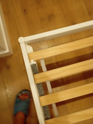 Estructura de Cama Blanca