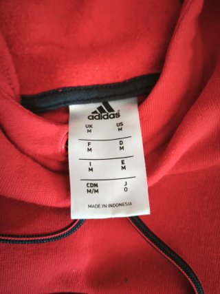 Sudadera Adidas Roja y Azul Marino