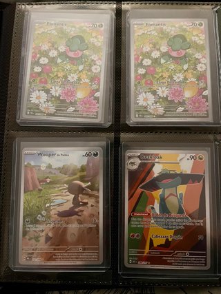 Lote de 4 Cartas Pokémon