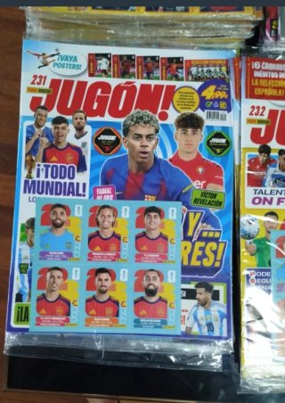 Lote 6 Revistas Jugón! Precintadas