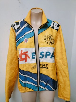 Chaqueta maillot ciclista ESPA vintage años 90