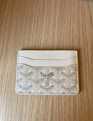 Porta carte Goyard Bianco