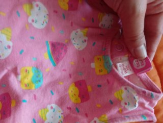 Lote de Roupa Infantil Temática Gelados